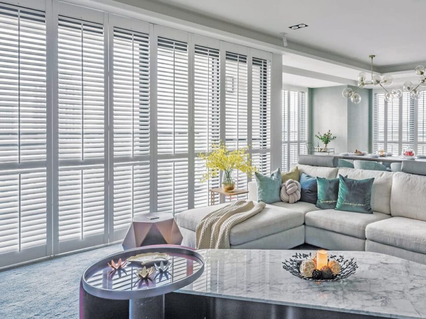 Plantation Shutters on Home